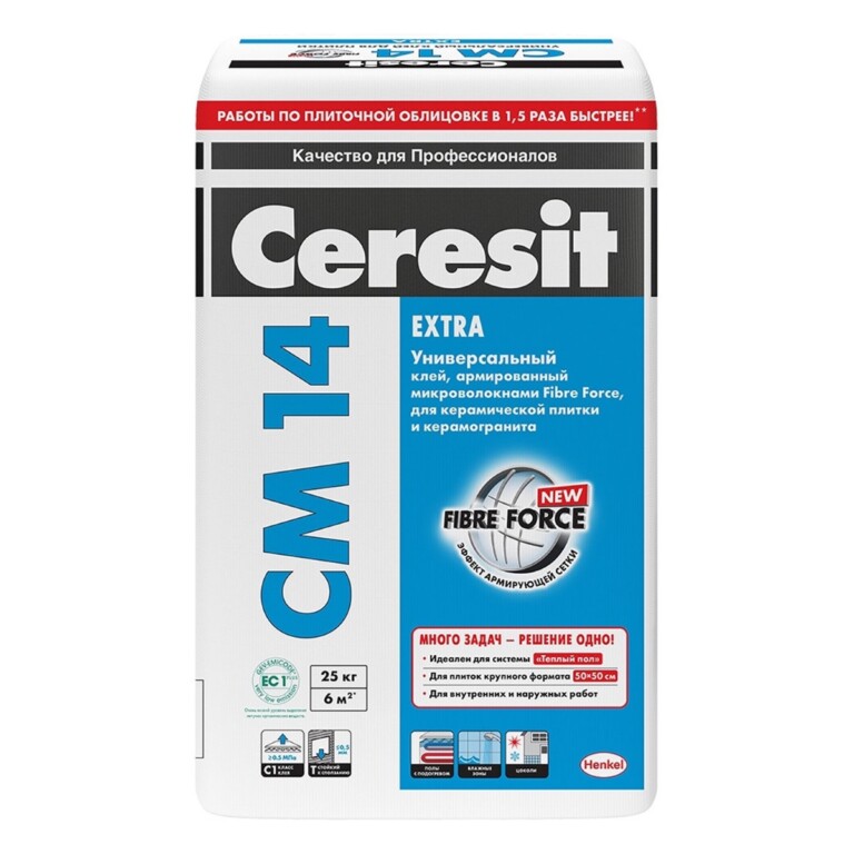 Ceresit CM 14 Клей для плитки, 25кг