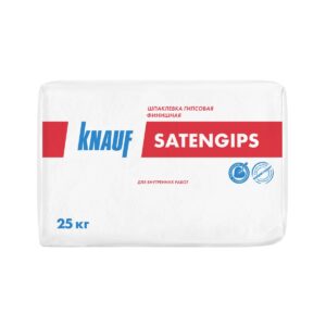 Шпаклевка гипсовая KNAUF Satengips, 25кг