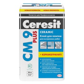 Ceresit CM 9 Клей для плитки, 25кг