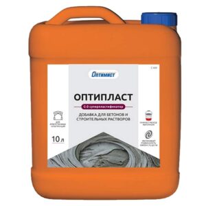 ОПТИПЛАСТ пластифицирующая добавка, 10л.