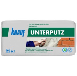 KNAUF Unterputz штукатурка цементная фасадная, 25кг