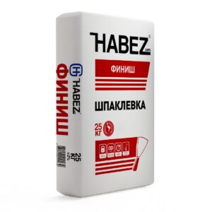 HABEZ Финиш гипсовая шпаклевка, 25кг