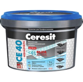 Ceresit CE 40 Aquastatic Затирка для плитки , 2кг