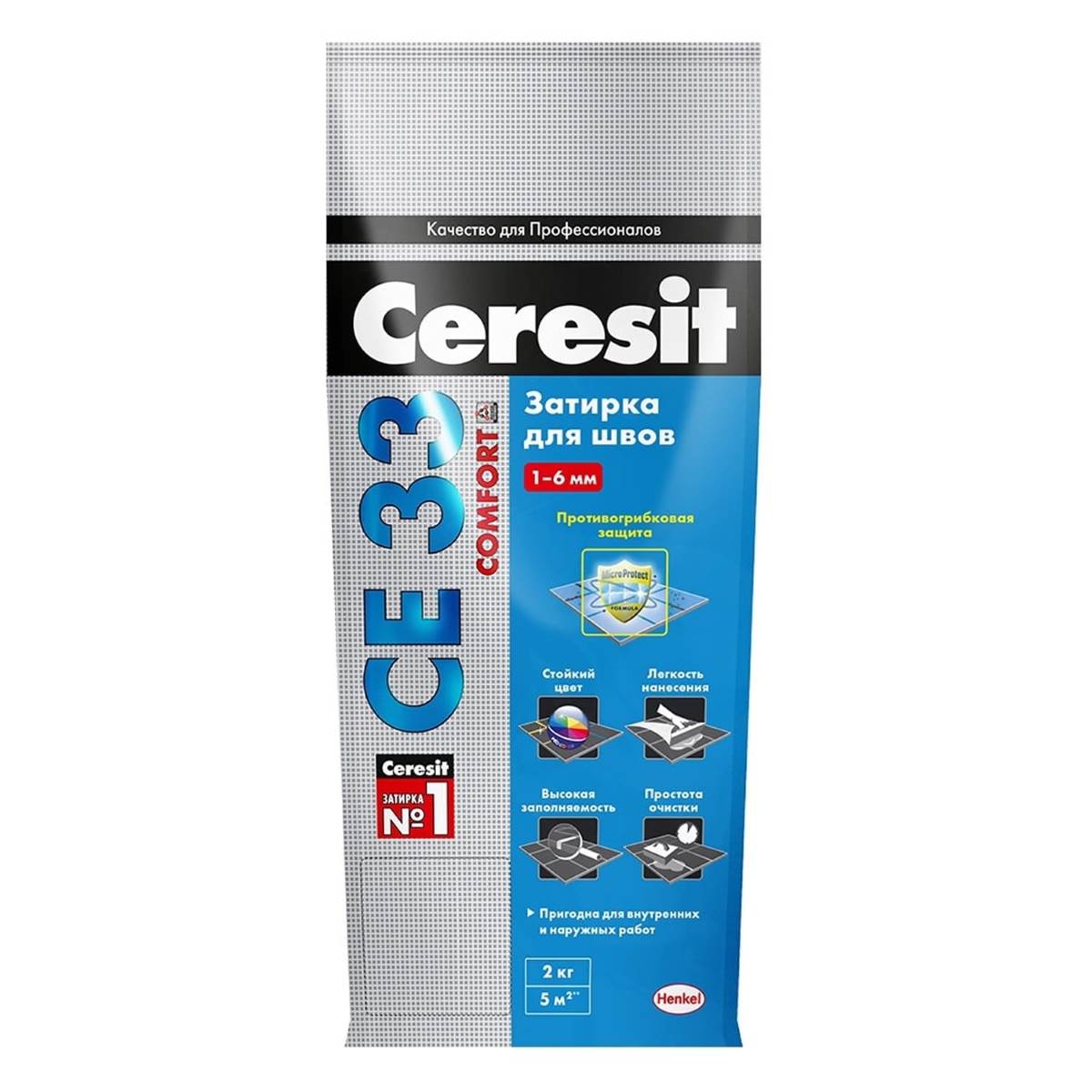 Ceresit CE 33  для плитки, 2кг  в Ростове-на-Дону