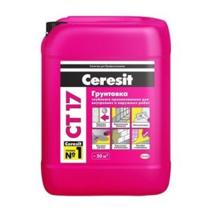 Ceresit CT 17 Грунтовка глубокого проникновения, 5л