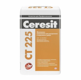 Ceresit СТ 225 шпатлевка цементная серая 25кг