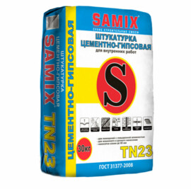 SAMIX TN23 штукатурная смесь, 30кг