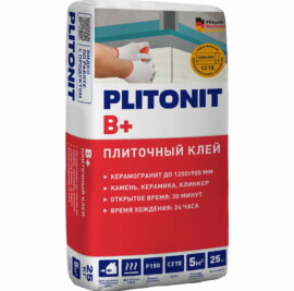PLITONIT В+ плиточный клей, 25кг