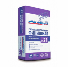 РусГипс №21 шпаклевка гипсовая, 25кг