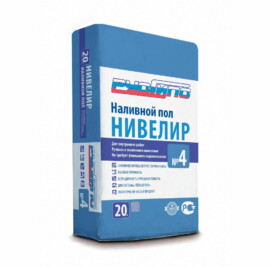 РусГипс №4 НИВЕЛИР Наливной пол, 20кг