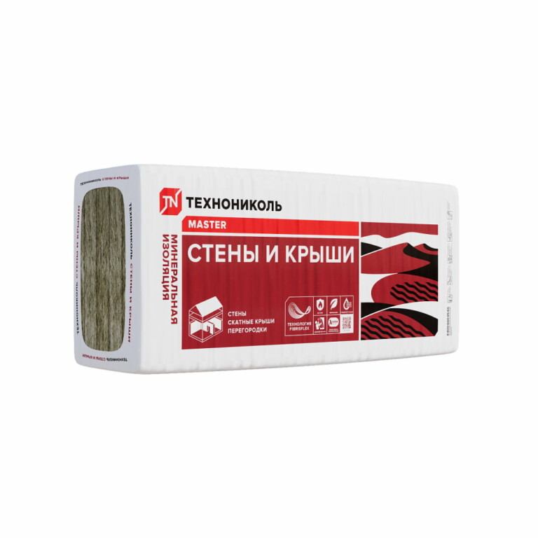 ТЕХНОНИКОЛЬ 34 PN Утеплитель стены и крыши 1000×610×50мм, 4.88м²