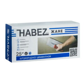 HABEZ Жане штукатурка цементная, 25кг