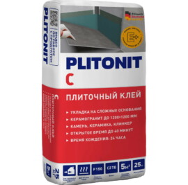 PLITONIT С клей для облицовки, 25кг