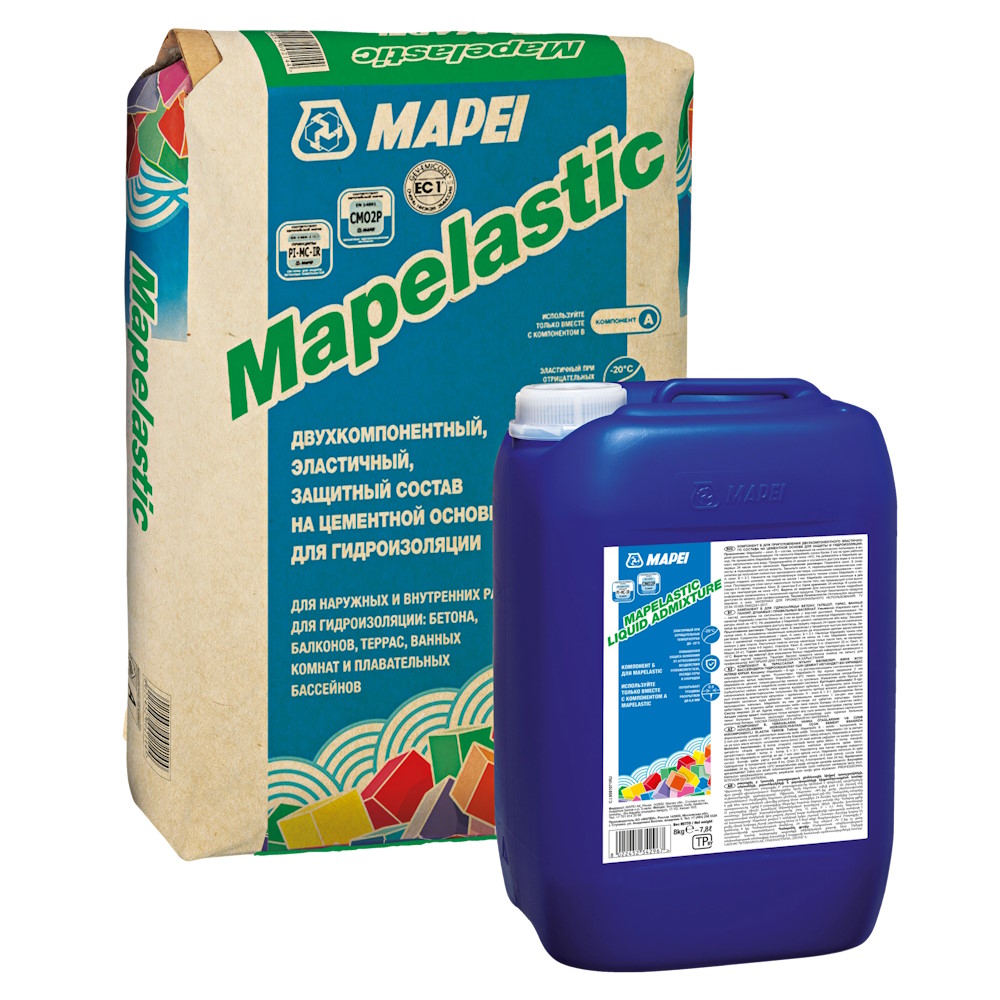 Mapei MAPELASTIC комплект А+Б, 32кг