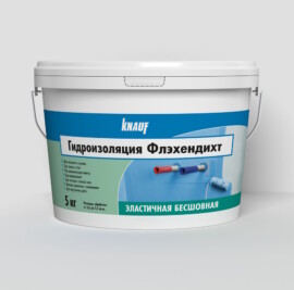 KNAUF Флэхендихт мастика гидроизоляционная, 5 кг