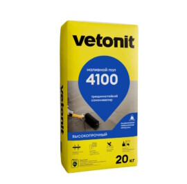 Vetonit 4100 наливной пол, 20кг