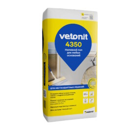 Vetonit 4350 наливной пол, 25кг